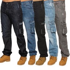 Enzo Uomo Combat Jeans