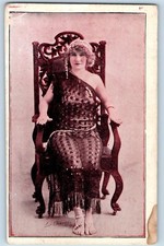 Pretty Woman Postcard Wearing