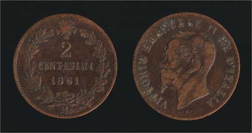 Centesimi 1861 milano - 2,