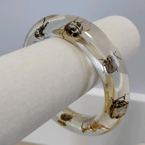 Bracciale vintage trasparente