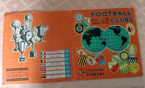 Album football clubs panini - football,