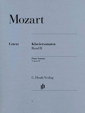 G.Henle Verlag Sonate per pianoforte volume 2 (10-18) Mozart Wolfgang Amadeus
