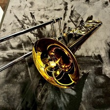 Bach Stradivarius 42B GB trombone basso tenore slide leggero regolato usato