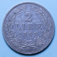 San marino lire 1898 - san, 2
