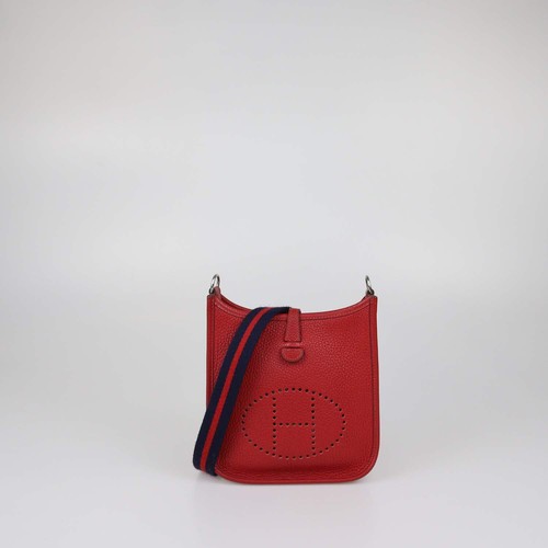 Borsa hermes red clemence - borsa,