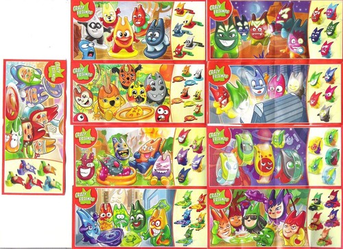 Crazy friends personaggi a - crazy,