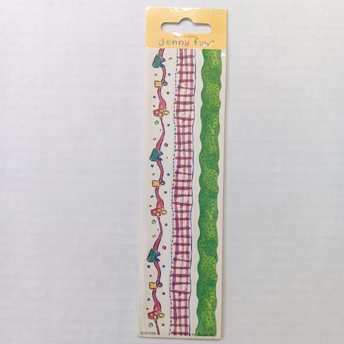 Adesivi jenny faw border plaid - adesivi,