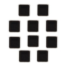 10pz Pulsanti Quadrati