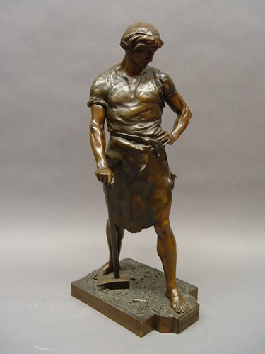 Statua bronzo - statua, in