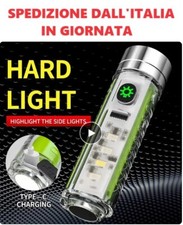 Mini Torcia a LED Ricaricabile Magnetica Portachiavi