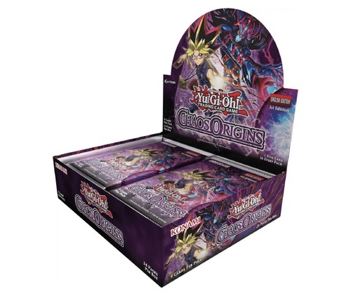 Chaos origins box - yu-gi-oh,