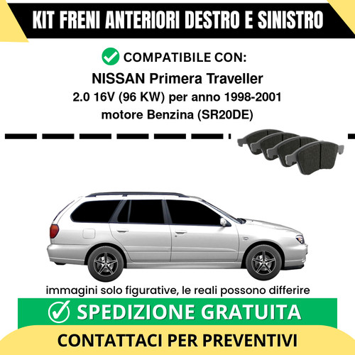 Pastiglie freno anteriori per - pastiglie,
