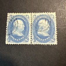 US Scott #63 coppia ottime