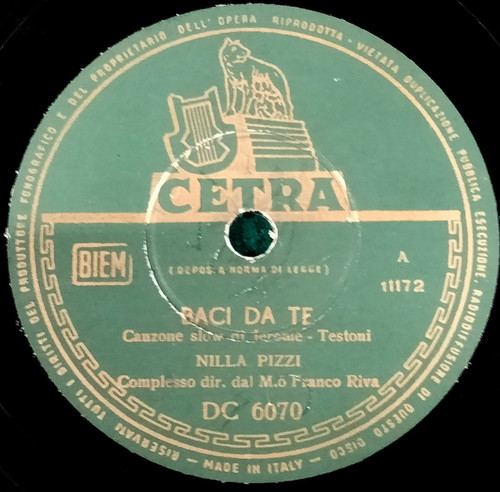 Giri nilla pizzi baci da - giri-10"nilla, pizzi"baci