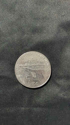 Moneta 100 lire centenario - 100,