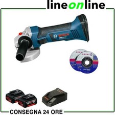 Bosch GWS 18V-LI smerigliatrice angolare a batteria kit premium da 115 mm