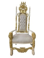 TRONO POLTRONA REALE IN LEGNO