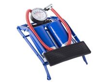 Pompa A Pedale 2 Cilindri  Manometro gonfiatore per auto moto bici 7 bar