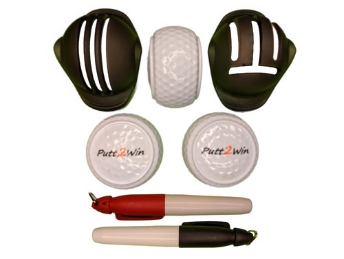 Flat golf putting practice - golf,