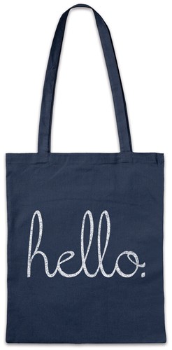 Borsa tessuto hello ii - borsa,