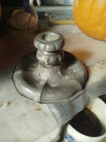 Porta candele vintage - candele, in