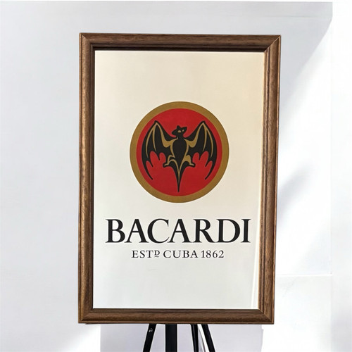 Specchio grande con cornice - , in