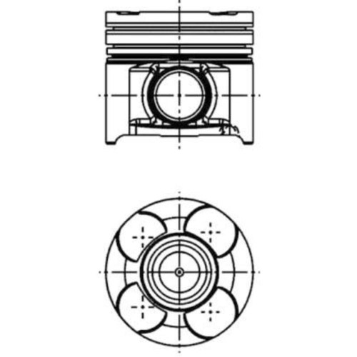 Pistone kolbenschmidt per - per, opel