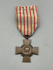 MEDAGLIA CROCE DEL COMBATTENTE FRANCIA REPUBBLICA FRANCESE