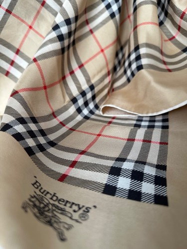Sciarpa seta burberry vintage - sciarpa,