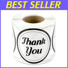 Adesivi per ringraziamenti confezione regalo rivenditori - 1200 etichette