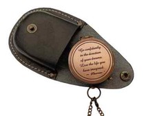 Bussola Nautica Ottone Incisa Regalo Natale Capodanno Regalo Compleanno