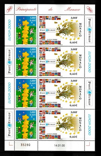 S39616 monaco europa cept - monaco,