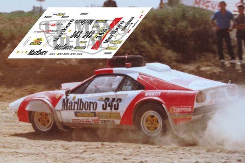 Decals ferrari 308 baja - 308,
