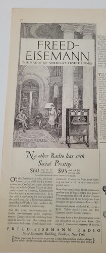 Radio freed eisemann 1926 - radio,