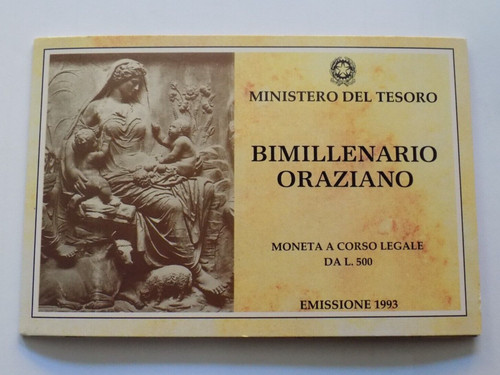 500 lire 1993 - 500, fdc