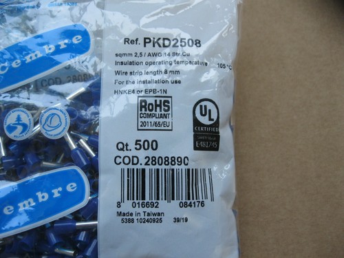 Cembre pkd2508 confezione - pkd2508 ,