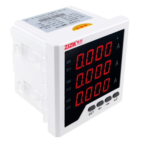 Amperometro trifase display - trifase,