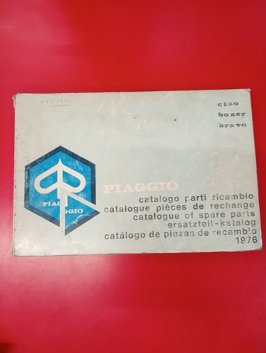 Catalogo ricambi piaggio - catalogo, ciao