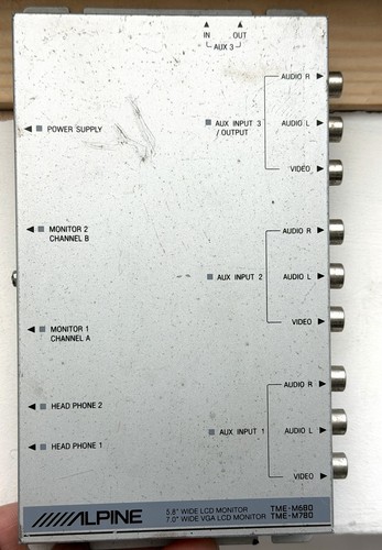 Alpine tme m680 - tme-m780, 7"