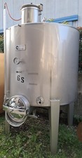 Serbatoio alimentare inox 3500 litri