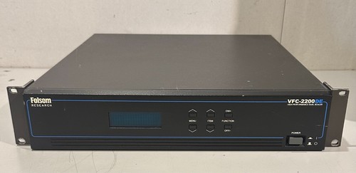Folsom research vfc 2200 - 🎬,