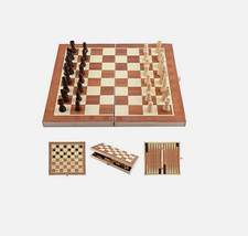 SCACCHI SCACCHIERA LEGNO DAMA