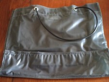 BORSA DA MARE SPIAGGIA ESTIVA IN PLASTICA REBECCA MOLENAAR VINTAGE '80 NUOVA