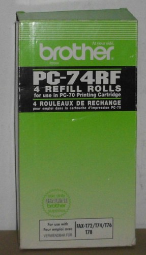 Brother 74rf rotolo fax - brother, pc-74rf