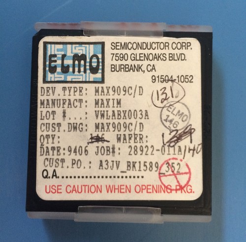 Max909c maxim comparatore - max909c/d,