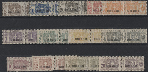 Oltre giuba 1925 - oltre, pacchi