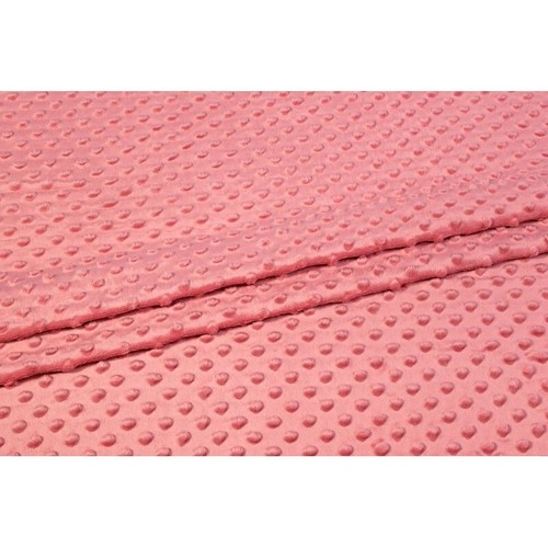 Tessuto peluche minky rosa - peluche,