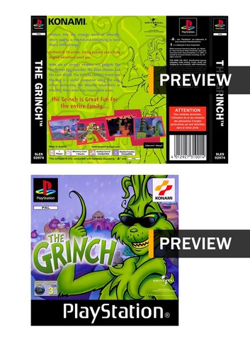 The grinch cover intarsiata - the,