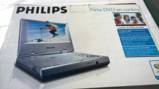 DVD Philips PET705 Lettore portatile  + BATTERIA PER RICAMBI
