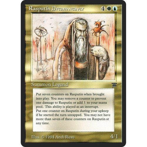 Mtg rasputin dreamweaver - mtg,